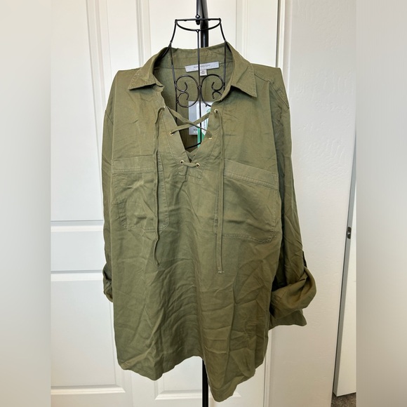 Marc New York Andrew Marc Longsleeve Top - Picture 1 of 16